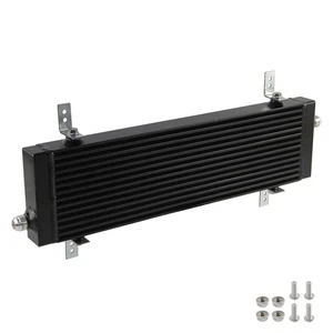 Universal Large Bar and Plate Single Cross Flow Oil Cooler 18.5"x5.5"x1.58" Core - Picture 1 of 12