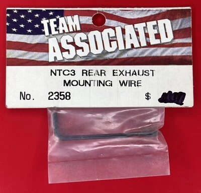 Vintage Team Associated NTC3 Rear Exhaust Mounting Wire ASC2358 2358 Nitro AE - Image 1 of 2