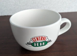 Central Perk Mug Friends TV Sitcom White Ceramic Coffee Cup Soup Large - Picture 1 of 11
