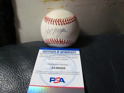 Joe Morgan signed baseball PSA Certified - Image 1 of 4