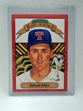 Nolan Ryan 1989 Donruss Baseball - #665 King Of Kings - Texas Rangers