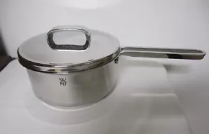 WMF GERMANY CROMANGAN 18/10 STAINLESS 1 QT TRANSTHERM SAUCEPAN W/ LID DIN 44904 - Picture 1 of 7