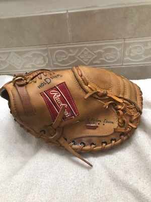Перчатка для бейсбольной кэтчера Rawlings RCM30 32,5 дюйма Mike Piazza для мальчиков бросок правой рукой - Изображение 1 из 4