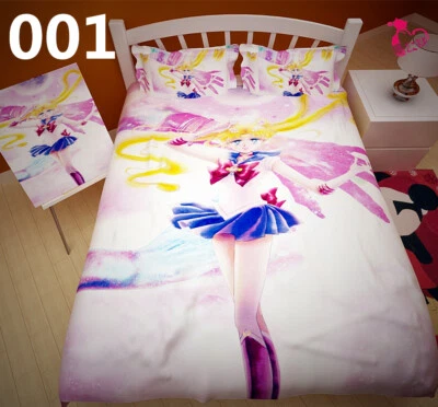Sailor Moon Pretty Soldier Tsukino Usagi Kinder Bettwäsche Cosplay Winter Kind - Bild 1 von 4