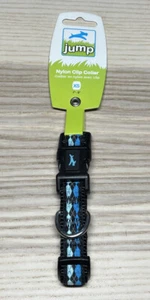 Cuello de cuello ajustable con clip de nailon de 7""-9"" XS pequeño multicolor azul - Imagen 1 de 3