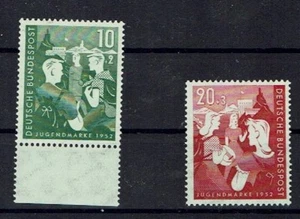 Federal Frg Minr 153+154 Mint ** - Picture 1 of 1