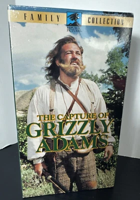 The Capture of Grizzly Adams (VHS, 1997) New/Sealed Dan Haggerty Kim Darby - Image 1 of 3