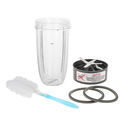 1 Set Blender Parts 32oz Cup & Extractor Blade Kit Fit For Nutribullet 600W/900W - Image 1 of 4