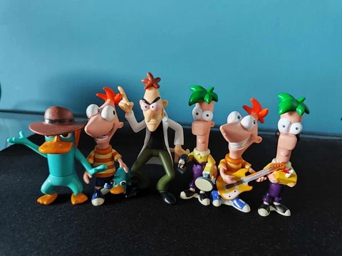 DISNEY PHINEAS AND FERB 2 FIGURES PACK SCENE GOO POD COLLECTIBLE CHOOSE ONE Cover