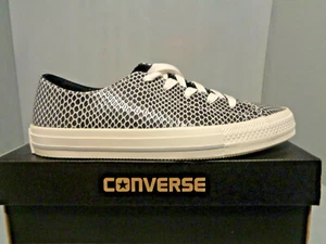 Womens Converse Chucks CT All Star Gemma & Selene Snake Pattern LEATHER Ox NIB - Picture 1 of 5