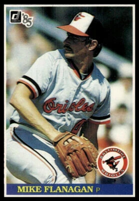 1985 Donruss #88 Mike Flanagan - Image 1 of 2