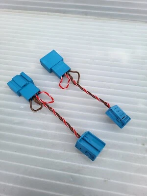 BMW F30 F31 F32 F33 F34 F36 M3 M4 Harman Kardon Subwoofers Bass Plug Adaptors  - Image 1 of 4