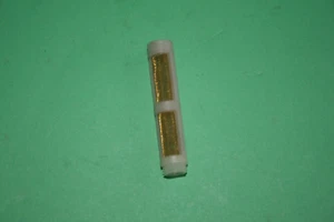 TRIUMPH NORTON BSA UNIVERSAL FUEL PETROL TAP BRASS GAUZE FILTER 1/8" GAS THREAD - Picture 1 of 3