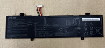 C31N1733 ASUS VIVOBOOK FLIP 14 TP412UA BATTERY 11.55V 42WH "GRADE A" Tested - Image 1 of 4