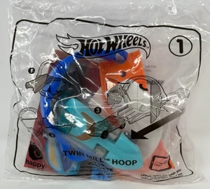 2019 McDonalds Happy Kids Meal ,Hot Wheels Twin Mill Toy # 1 Twinmill Hoop NEW - Picture 1 of 1