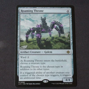 Roaming Throne 258 Magic The Lost Caverns of Ixalan (LCI) raro casi nuevo - Imagen 1 de 2
