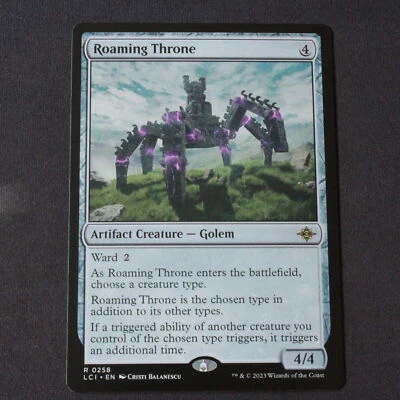 Roaming Throne 258 MTG The Lost Caverns of Ixalan (LCI) Rare NM - Image 1 of 2