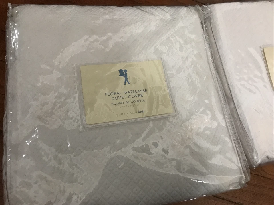 Funda nórdica/falda de cama matelasse floral niños cerámica granero Foto 1 de 4