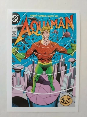  US 2006 Aquaman DC COMICS SUPER HEROES FDI  POSTAL CARD , San Diego - Image 1 of 2