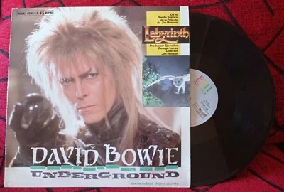 DAVID BOWIE ** Underground ** ORIGINAL 1986 Spain 12" SINGLE - Image 1 of 4