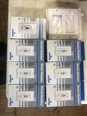 Interruptor de circuito de falla a tierra resistente a golpes 7 en total con tres cubiertas dobles Foto 1 de 4