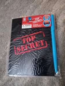 New Top Secret Confidential Spy Notebook with Pen!!!! Fun for Little Ones - Imagen 1 de 6