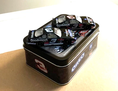 NASCAR - 2001 Dale Earnhardt GM Goodwrench & Oreo 2 car 1:64 scale Tin Set - Image 1 of 2