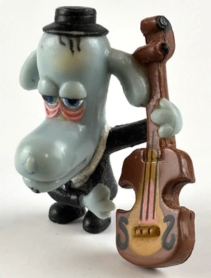 Vtg Pee Wee's Playhouse Dirty Dog 1.5" Figure 1987 Herman Toys Puppet Land Band - Image 1 of 4