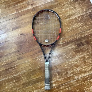 Babolat Pure Strike Head 100 Tennis Racket 4 3/8" Grip Size Evo Beam Stabilizer - Picture 1 of 24