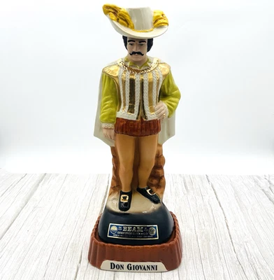 Vintage 1980 Jim Beam Don Giovanni Decanter Music Box with Base 16" - Image 1 of 4