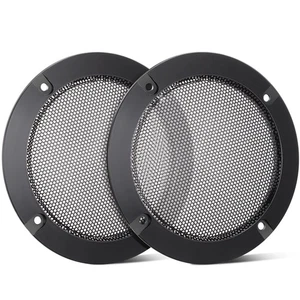 2PCS 6.5in Audio Speaker Mesh Cover, Speaker Protective Grille with Black Wir... - Picture 1 of 7