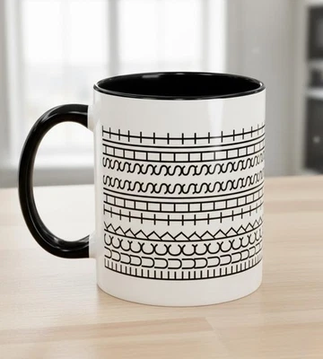 Hidden Message Accent Coffee Mug: Sarcastic Humor Gift - Image 1 of 4