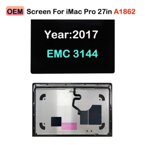 NEW OEM For iMac Pro 27in A1862 2017 LCD Display Screen Assembly Replacement - Picture 1 of 8