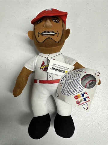 St. Louis Cardinals Yadier Molina #4 Rallymen Plush Doll MLB Baseball 40E Cover