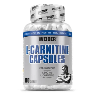 L-Carnitine Capsules Weider Dose mit 100 Kapseln (23,17EUR/100g) - Picture 1 of 3