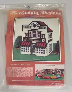 Newstalgia Designs Elite Bakery Plastic Canvas Needlepoint Kit 562 New From 1979 - Picture 1 of 5