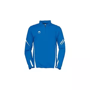 UHLSPORT TEAM 1/4 ZIP TRAINING TOP - ROYAL/WHITE - XXS - Picture 1 of 1