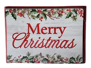 14 Christmas Cards and Envelopes (New Boxed) Navidad, Xmas, Holidays, Greeting. - Picture 1 of 2