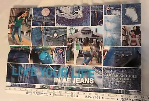 Classic Paper Book Cover American Eagle Outfitters Double Sided - Picture 1 of 5