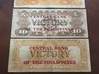 PHILIPPINES+3+Banknotes+1921+%26+1949+++5+Pesos%2C+10+%2620+Pesos