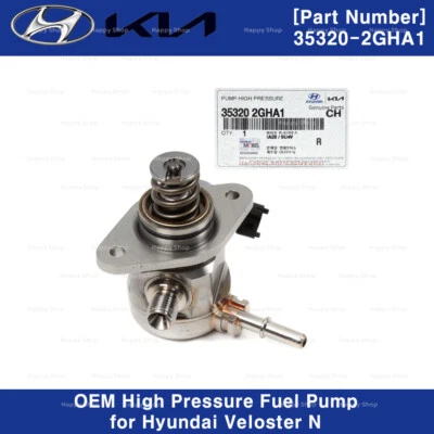 Bomba de alta presión genuina 353202GHA1 para Hyundai Veloster N Elantra N Kona N Foto 1 de 4