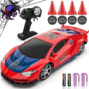 1:24 2.4GHz 4WD RC Drift Car 15KM/H with LED Lights for Boys Kids 4-12 - Picture 1 of 6