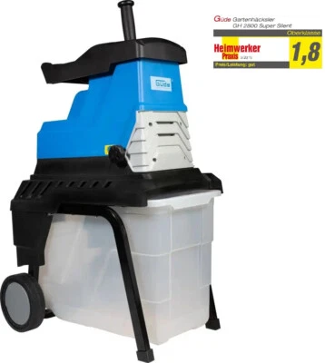 Güde Elektro Gartenhäcksler Leisehäcksler Walzenhäcksler GH 2800 SUPER SILENT - Bild 1 von 4
