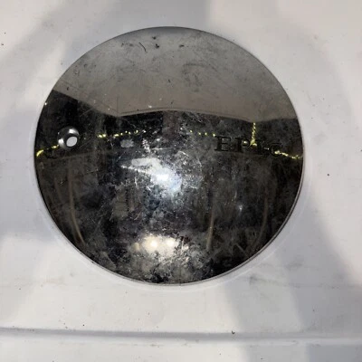 Tapa central de cubo de llanta personalizada cromada Epic Wheels 7 1/8 # 1000150 3 grietas Foto 1 de 4