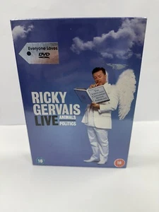Ricky Gervais Live Animals Politics 2 Disc DVD Box Set 2003 Comedy Collection - Picture 1 of 4