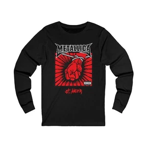 Metallica Band Long Sleeve Shirt, Saint Anger, Crew, Unisex - Picture 1 of 3