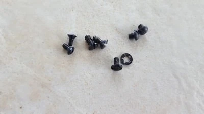 Benjamin 310,312,317 muzzle, breech, cam, rear sight screws black oxide steel