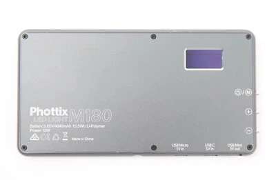 Phottix M180 Bicolor LED Panel and Power Bank - Image 1 of 4