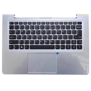 Reposamanos para Lenovo Ideapad 310S-13ISK 510S-13IKB ISK teclado táctil plateado - Imagen 1 de 2