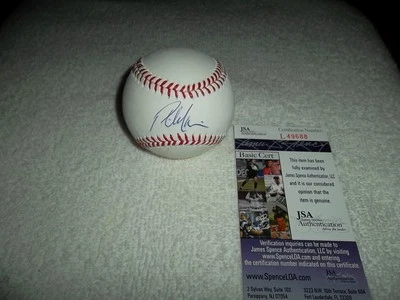 Phil Nevin Signed Official Major League Baseball MLB JSA #L49688 Padres Tigers - Image 1 of 3